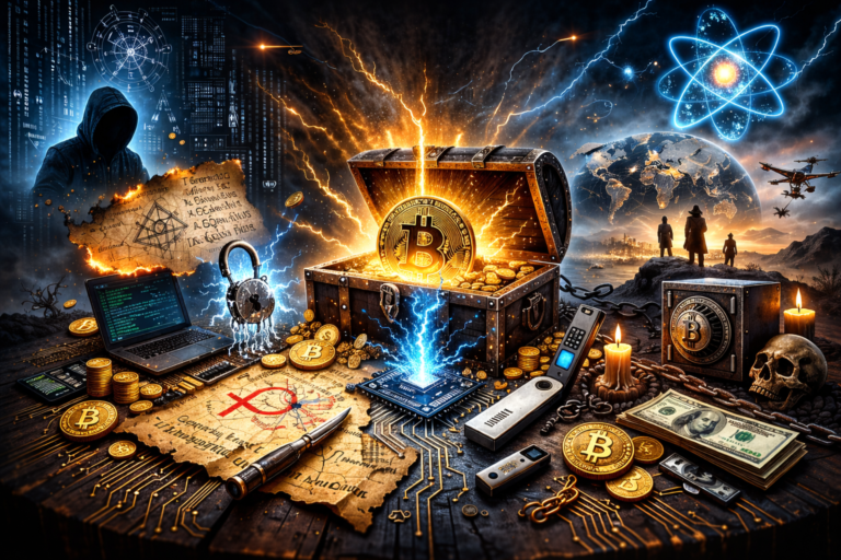 Satoshi's Quantum Bitcoin Treasure Hunt